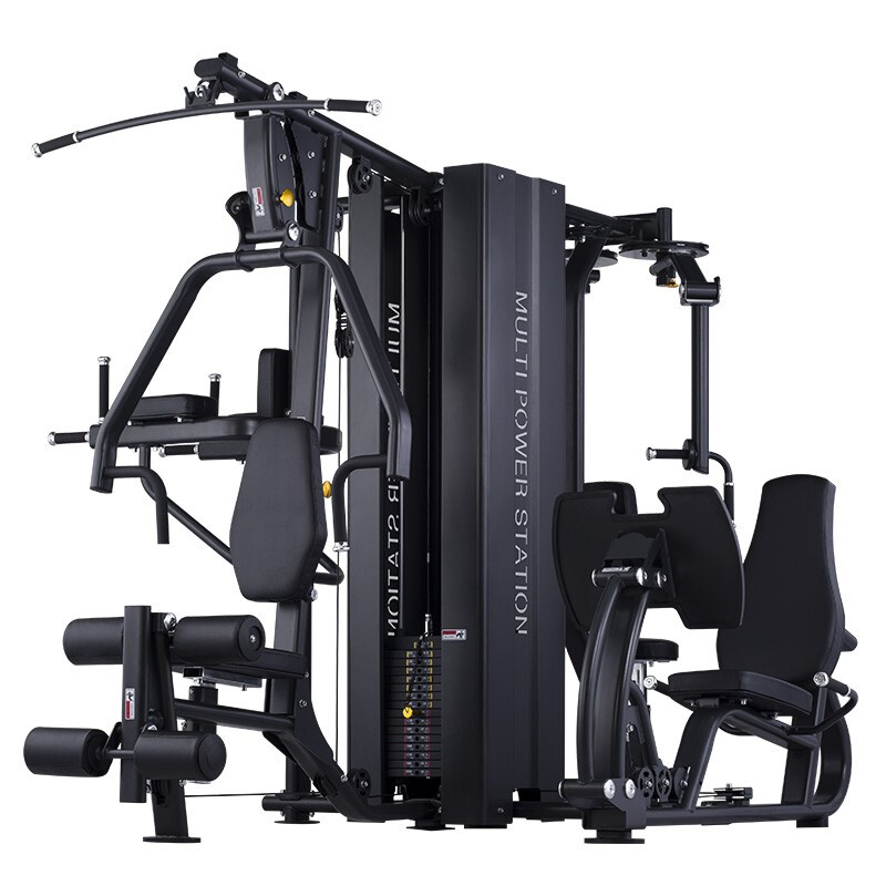 澳沃综合训练器械四人站G158 健身房力量健身器材 组合多功能健身器材商用